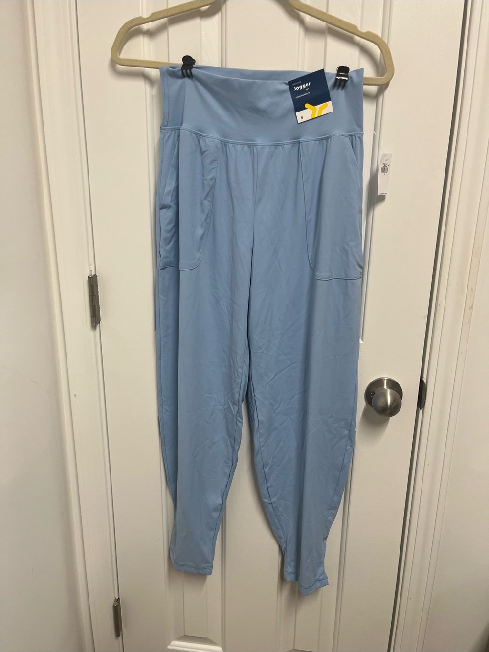 Old Navy Light Blue Women's High-Waist Jogger Pants NWT